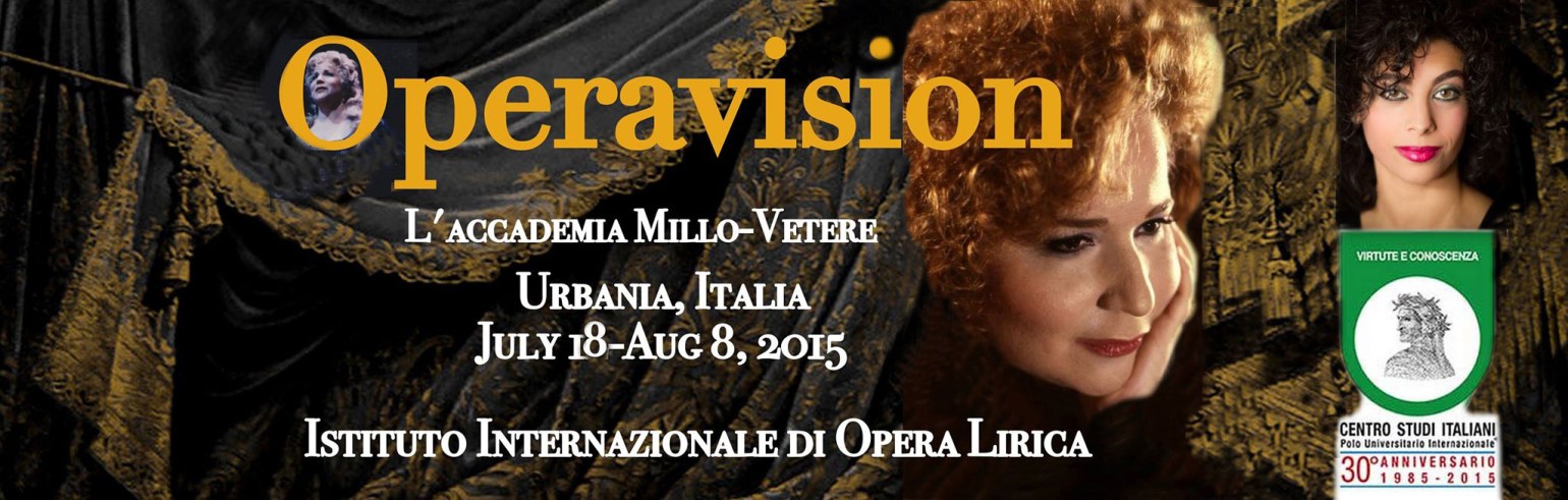 Operavision Academy website banner